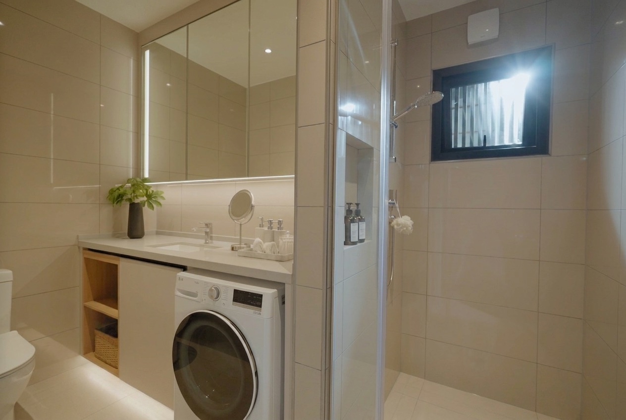 OHOME · Laundry · integrated in the Service module