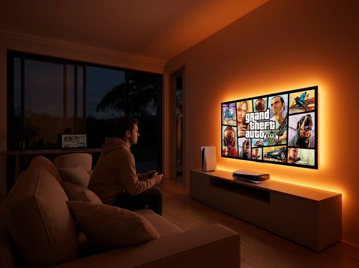 Lounge, night